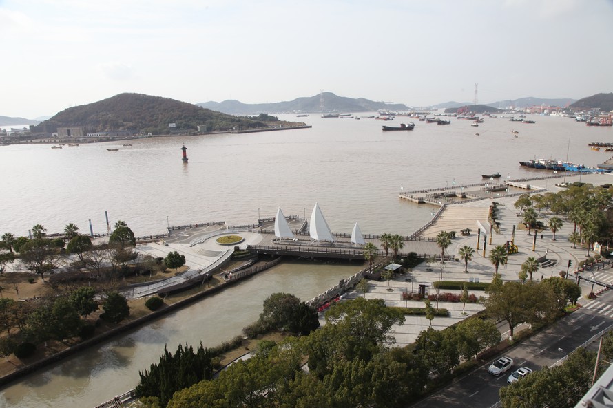舟山定海海濱公園